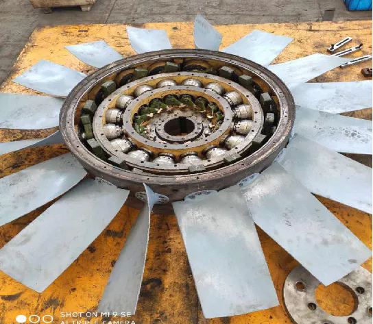 Maintenance of Induced Draft Fan at Overseas Power Station